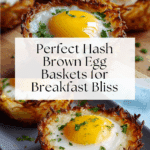 Eggs in Crispy Hash Brown Baskets Recipe