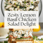 Easy Lemon Basil Chicken Salad Recipe