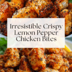 Crispy Lemon Pepper Chicken Bites Recipe