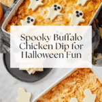 Halloween Buffalo Chicken Dip (Booffalo Dip) Recipe