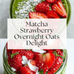 Strawberry Matcha Overnight Recipe