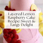 Lemon Raspberry Layer Cake Recipe