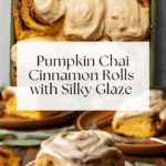 Homemade Pumpkin Chai Cinnamon Rolls Recipe