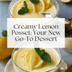 English Lemon Posset Recipe