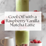 Iced Raspberry Vanilla Matcha Latte Recipe