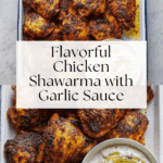 Chicken Shawarma with Garlic White Sauce Recipe