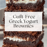 Zero-Sugar Greek Yogurt Brownies Recipe