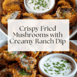 Fried Sliced Mushrooms with Ranch Recipe