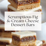 Decadent Fig and Cream Cheese Bars - Alrightwithme Recipe