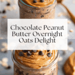 Chocolate Peanut Butter Overnight Oats Recipe