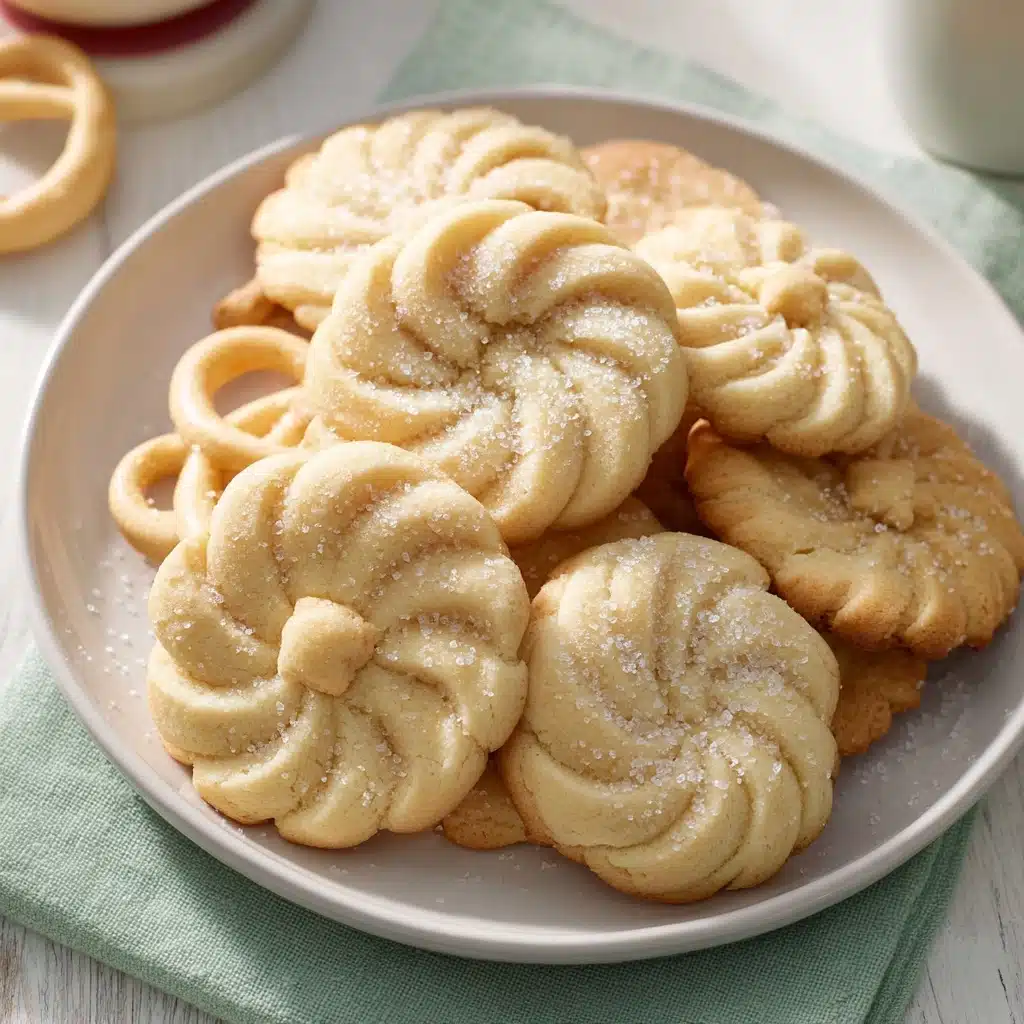 Danish Butter Cookies (Melt in your mouth) Recipe - Recipe Image