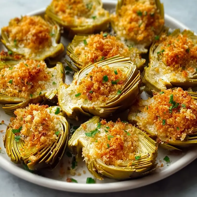 Crispy Parmesan Artichoke Hearts Recipe