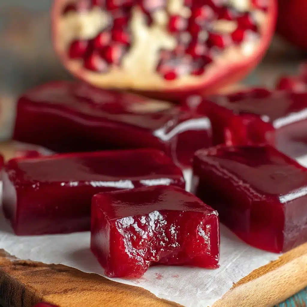 Pomegranate Caramels Recipe - Recipe Image