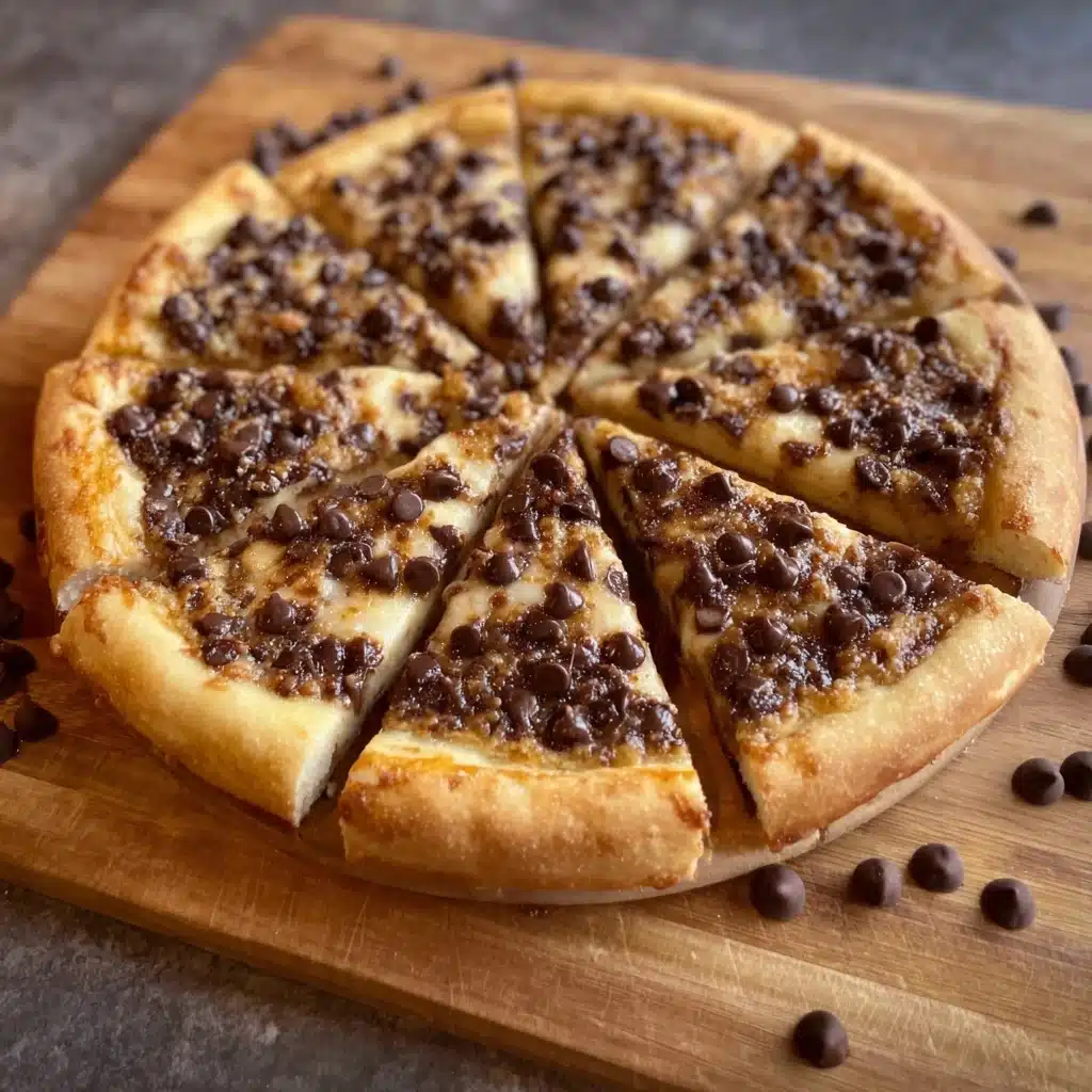 Chocolate Chip Dessert Pizza Recipe