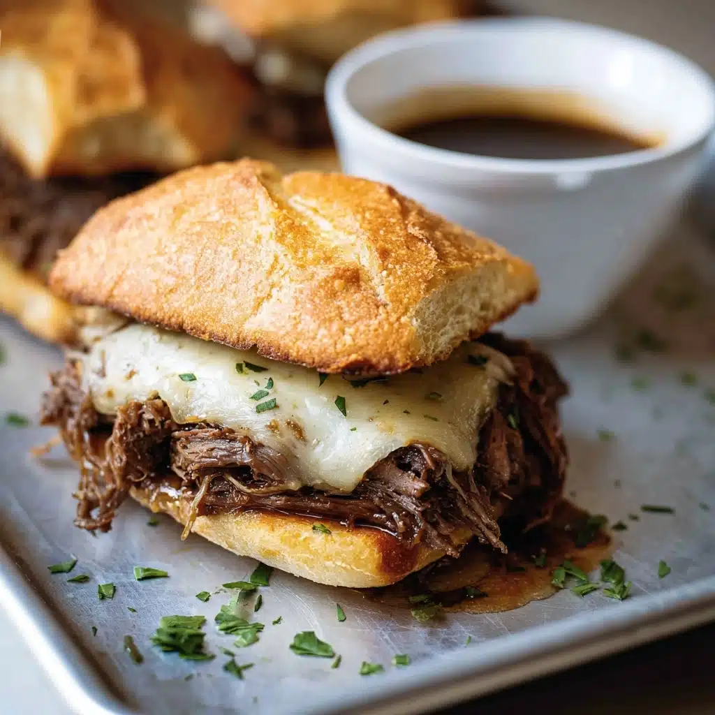Slow Cooker French Dip Sandwiches Recipe