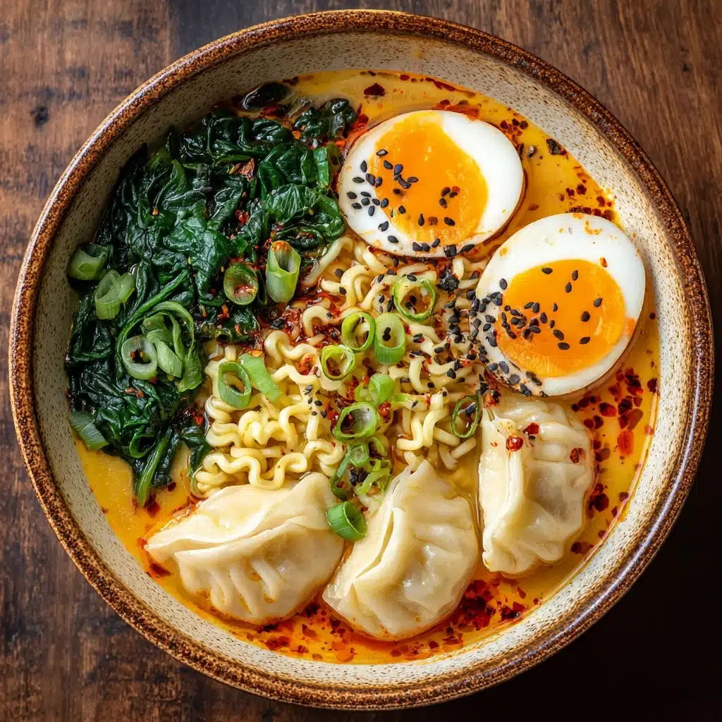 Dumpling Ramen Bowl Recipe