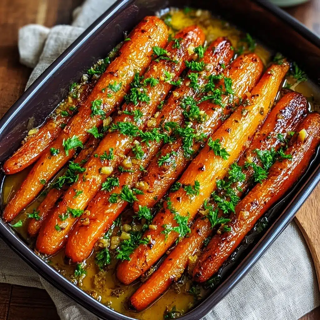 Maple Dijon Roasted Carrots Recipe