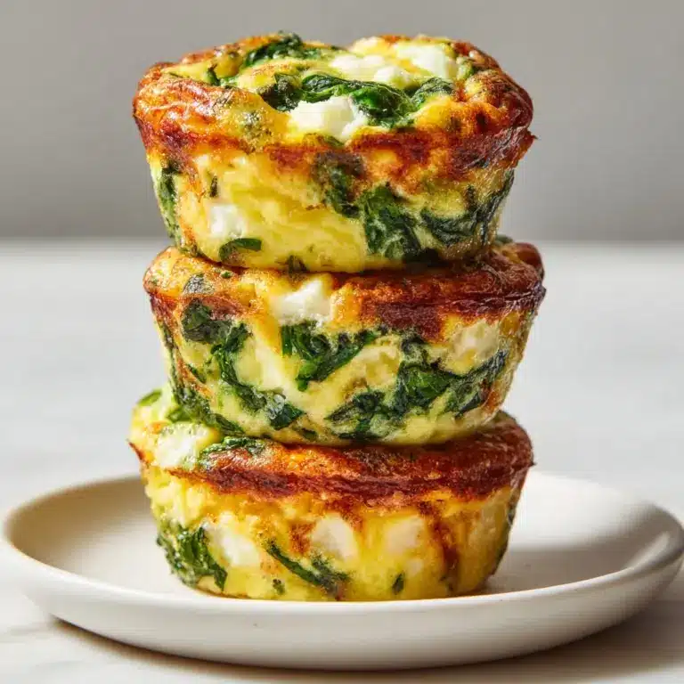Egg Muffins with Spinach and Feta Recipe