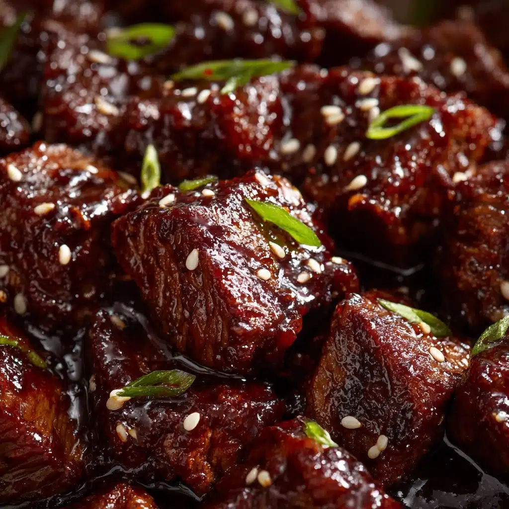 Honey Garlic Steak Bites Recipe