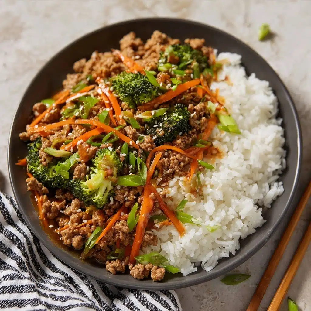 Ground Turkey Teriyaki Stir FryIngredients Recipe
