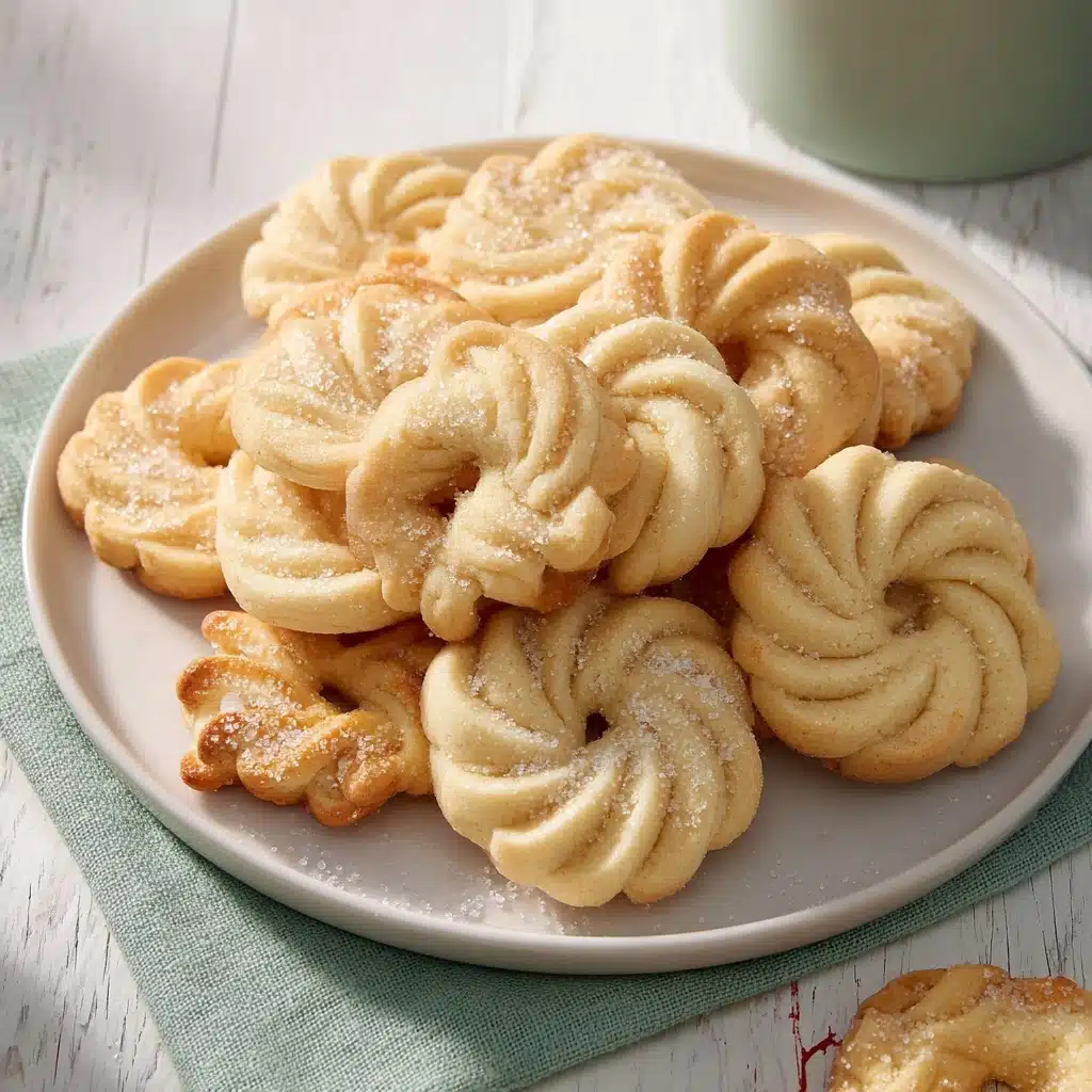 Danish Butter Cookies (Melt in your mouth) Recipe - Recipe Image