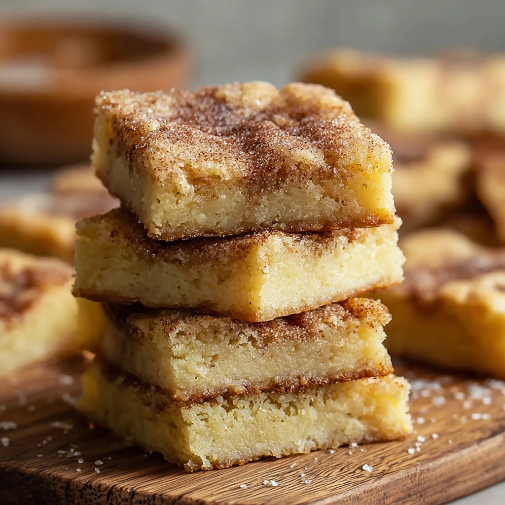 Cinnamon Sugar Blondies to Bake Anytime Recipe - Recipe Image