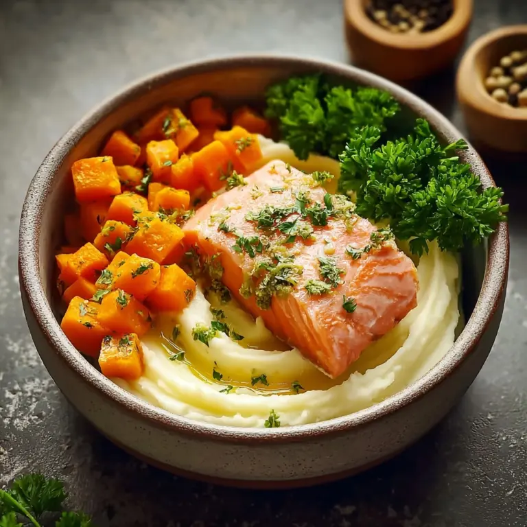 Omega-Boosting Salmon & Sweet Potato Recipe