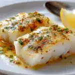 Garlic Butter Baked Cod Recipe