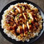 Easy Honey BBQ Chicken Rice Bowl Recipe