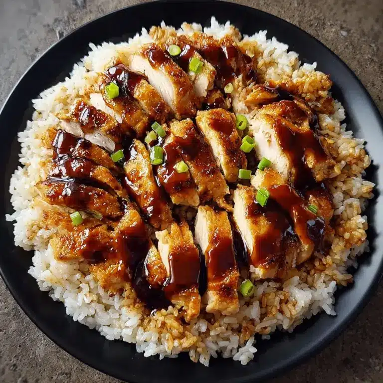Easy Honey BBQ Chicken Rice Bowl Recipe