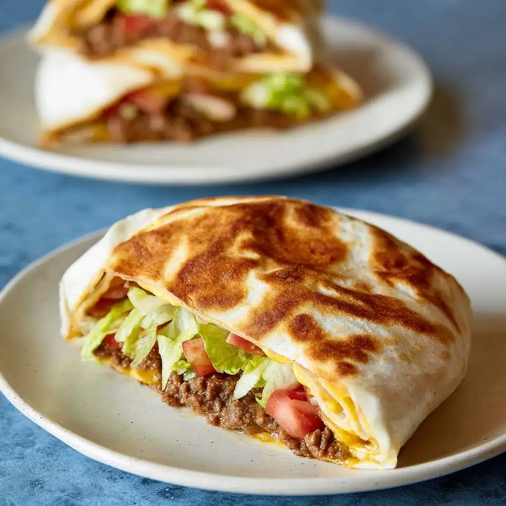 Mini Crunchwrap Supremes Recipe - Recipe Image