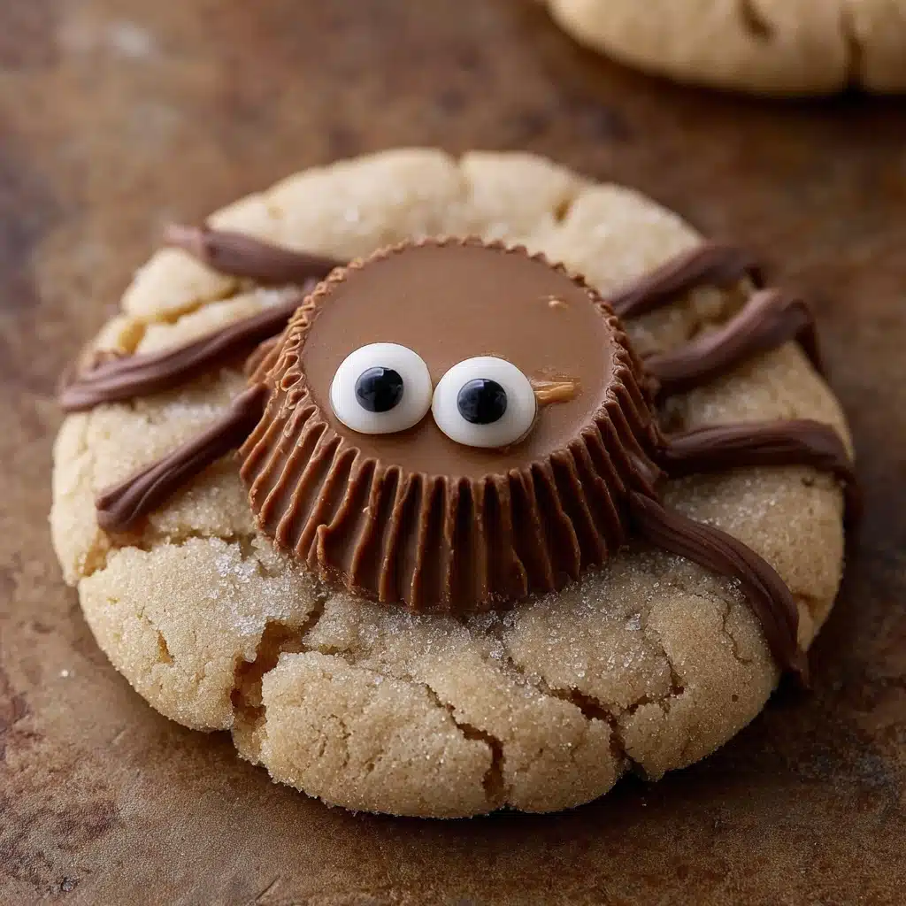Spider Halloween Cookies Recipe - Recipe Image