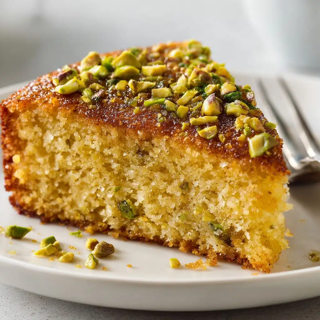 Flourless Orange Pistachio Cake Recipe - Recipe Image