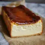Loaf Pan Basque Cheesecake Recipe
