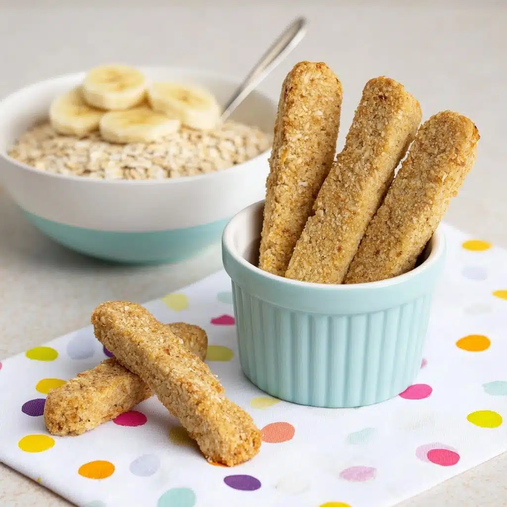 Banana Teething Rusks for Baby Recipe - Recipe Image