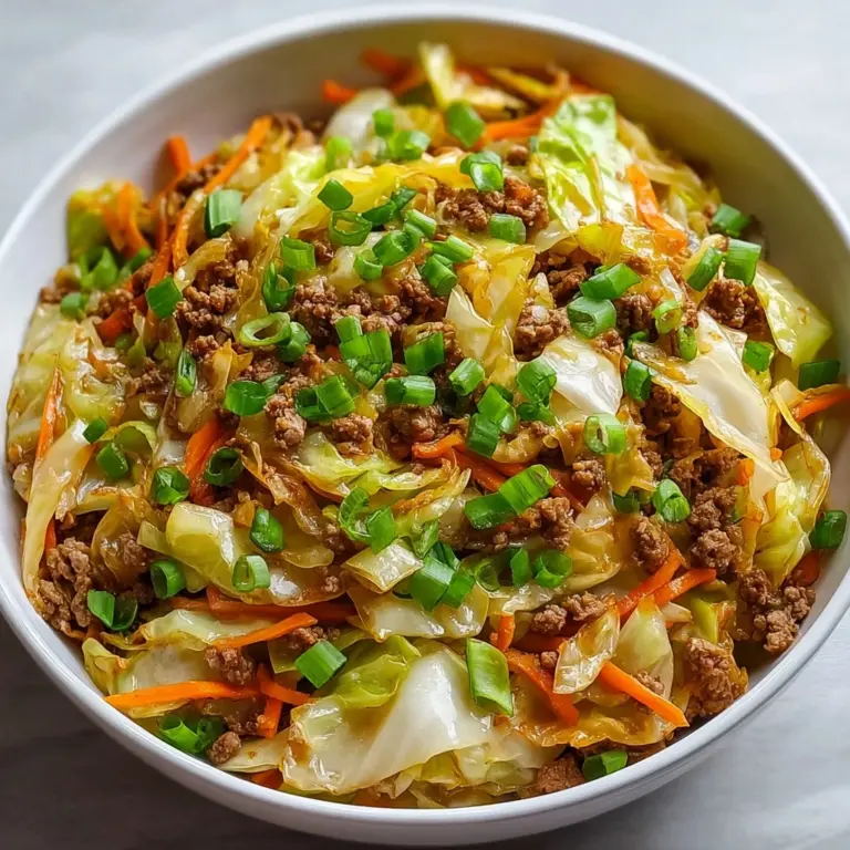Egg Roll Bowls Recipe