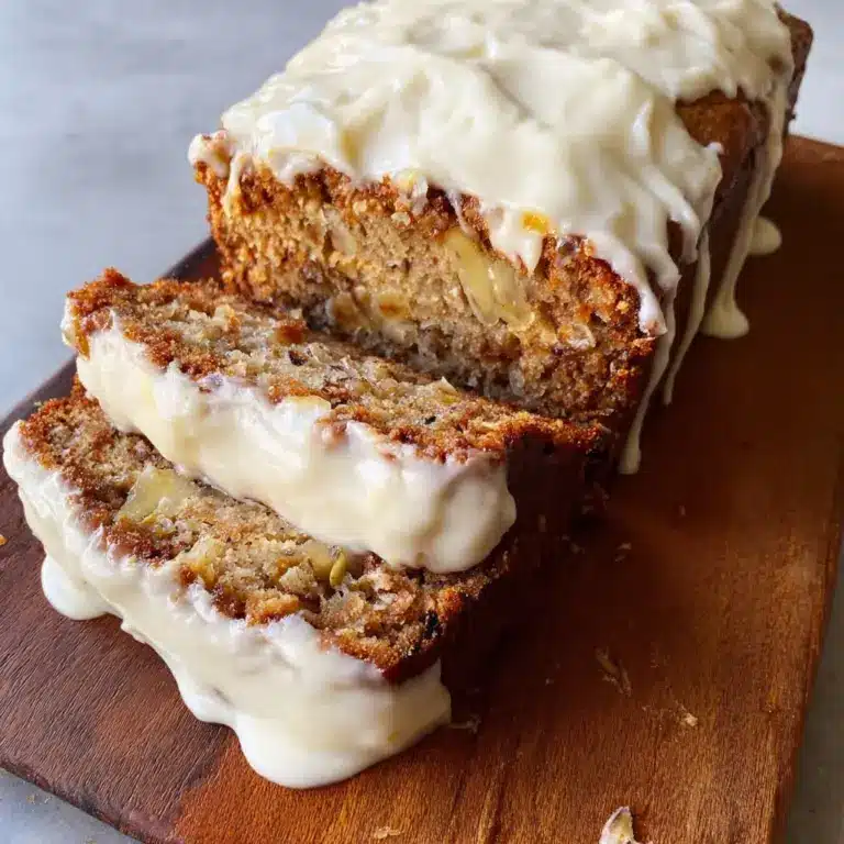 Cinnamon Roll Banana Bread Recipe