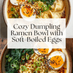 Dumpling Ramen Bowl Recipe
