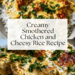 Creamy Smothered Chicken and Rice Recipe