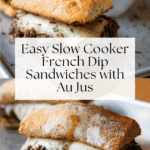 Slow Cooker French Dip Sandwiches Recipe