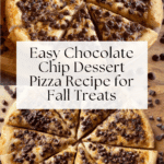 Chocolate Chip Dessert Pizza Recipe