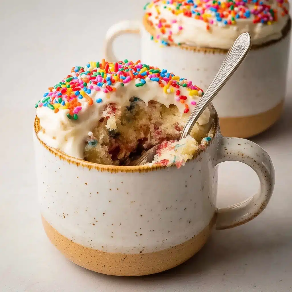Vanilla Mug Cake Recipe - Recipe Image
