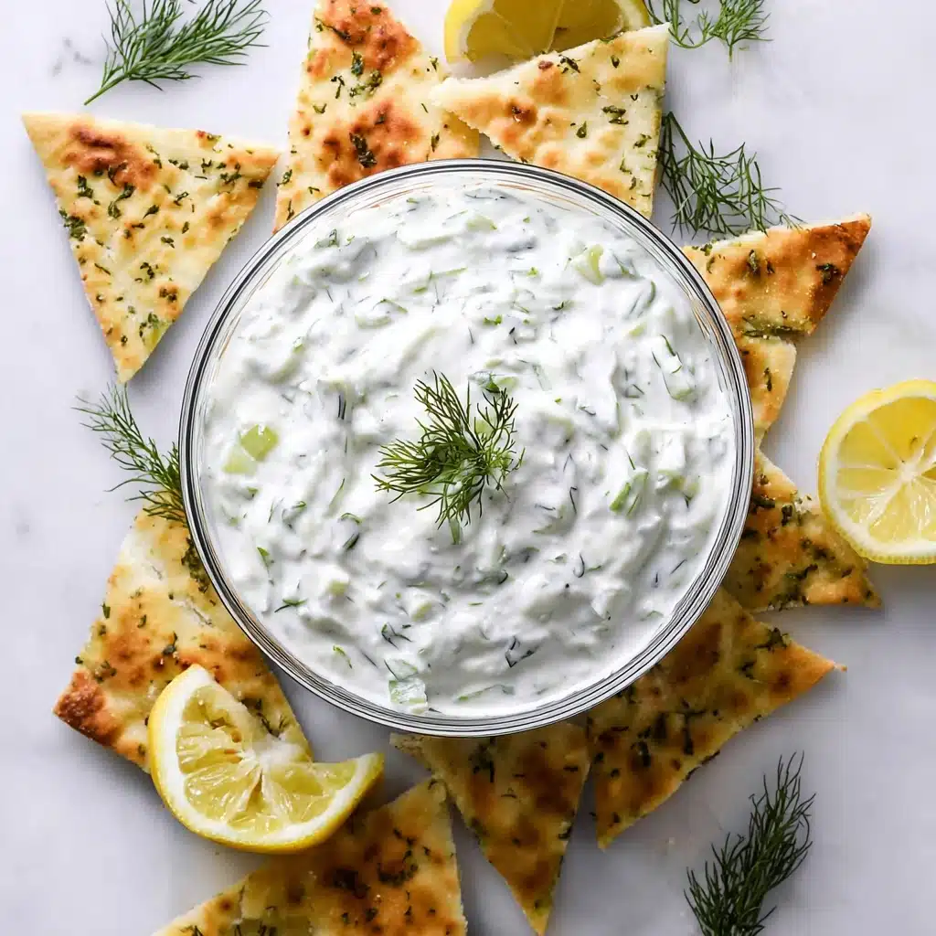 Easy 10 Minute Healthy Tzatziki Sauce Recipe - Recipe Image