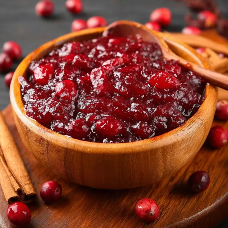 Cranberry Sauce Recipe