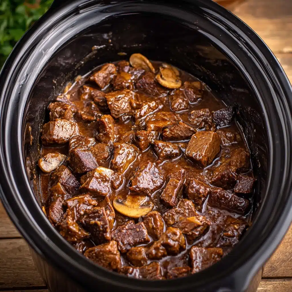 Crockpot Steak Bites Recipe - Recipe Image