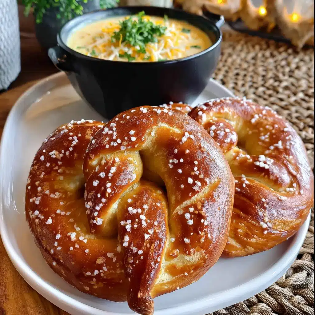 Easy Homemade Soft Pretzels Recipe - Recipe Image