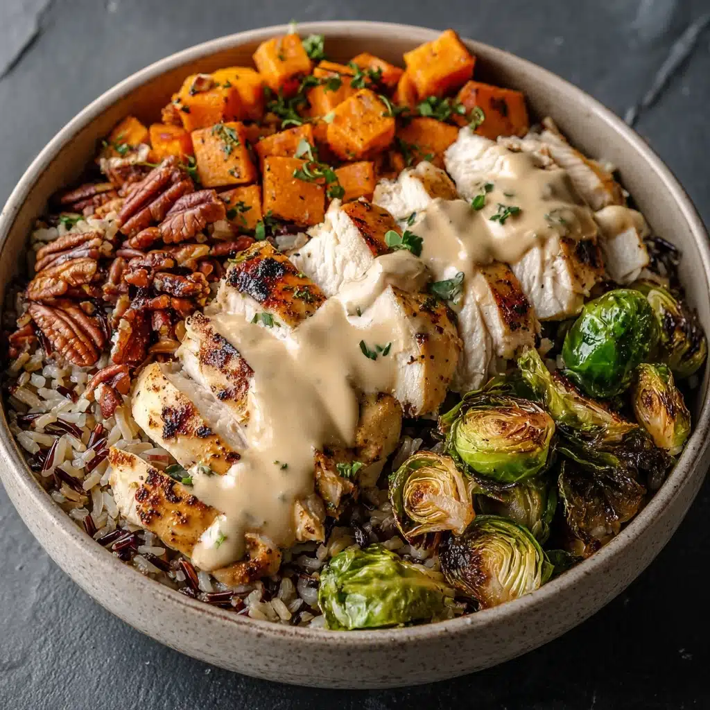 Maple Dijon Chicken & Sweet Potato Bowls Recipe - Recipe Image