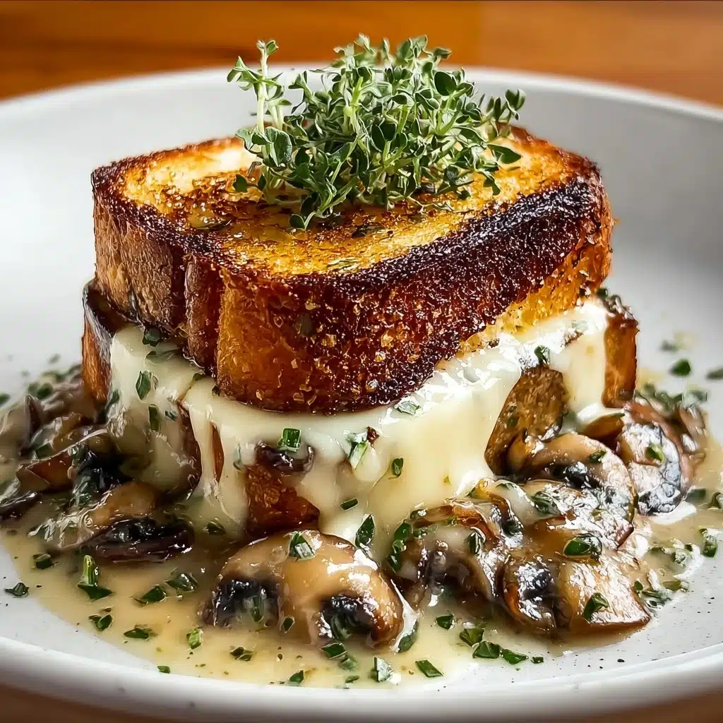 Swiss Mushroom Melt Sandwich: The Ultimate Recipe - Recipe Image