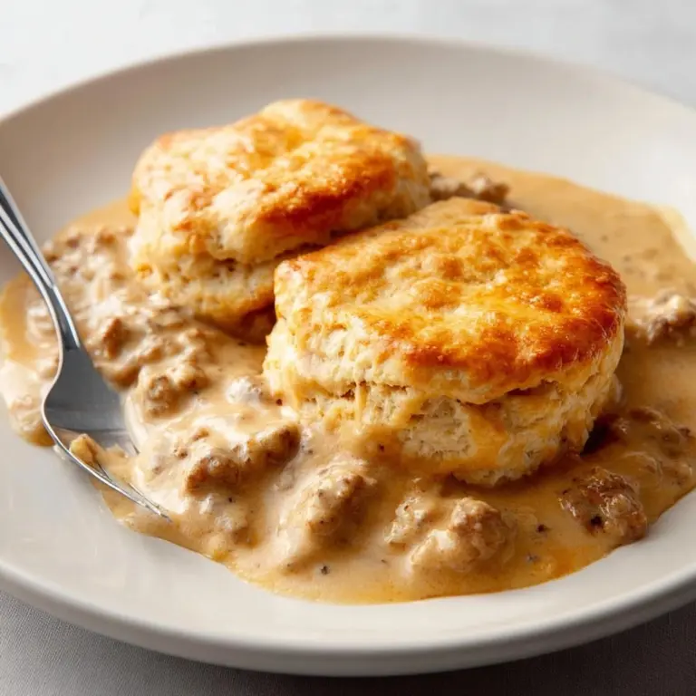 Biscuits and Gravy Casserole Recipe