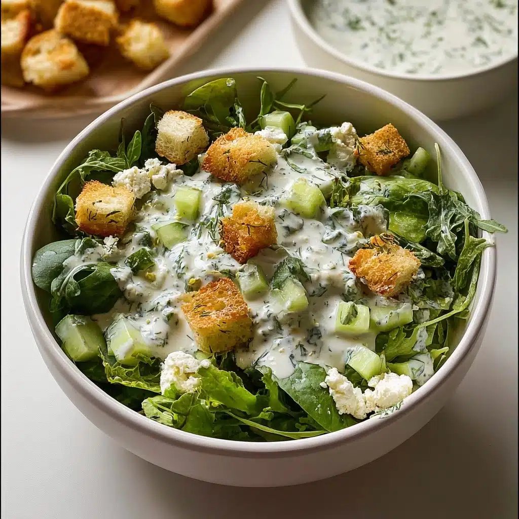Creamy Cottage Cheese Caesar Dressing Recipe - Recipe Image